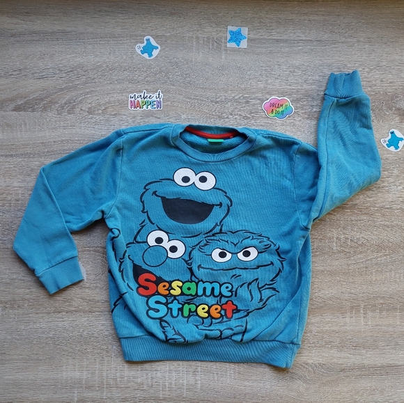Next Cookie Monster sweatshirt - Picture 6 of 16
